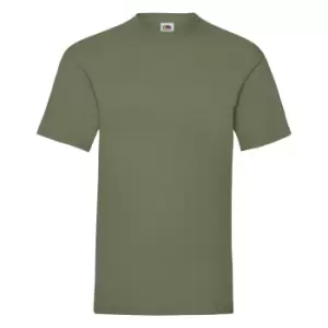 Fruit Of The Loom Mens Valueweight Short Sleeve T-Shirt (3XL) (Classic Olive)