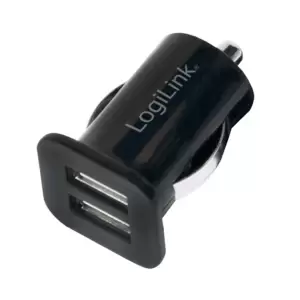 LogiLink PA0118 mobile device charger Black Auto