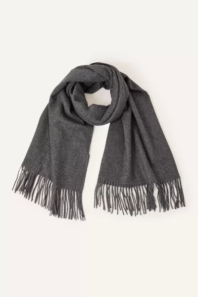 Super-Soft Blanket Scarf Grey