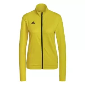 adidas ENT22 Track Jacket Womens - Yellow