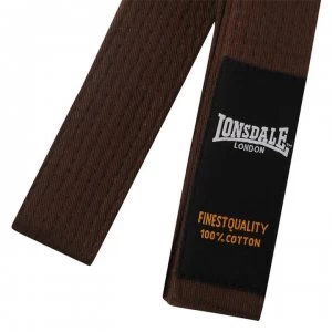 Lonsdale Martial Arts Belt - Brown