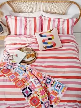 Joules Lighthouse Stripe Duvet Set 100% Cotton - Sk