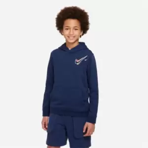 Nike Sportswear Big Kids (Boys') Fleece Hoodie - Blue