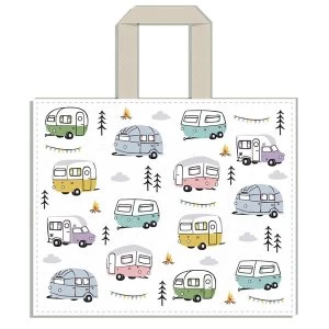 Caravan Recycled Plastic Bottles RPET Reusable Shopping Bag