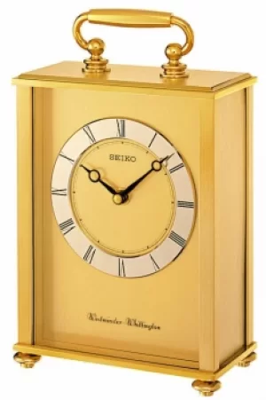 Seiko Clocks Chiming Carriage Clock QHJ201G