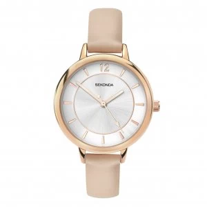 Sekonda Editions Ladies Cream Strap Watch