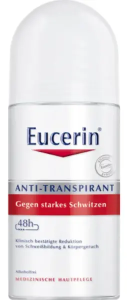 Eucerin Antiperspirant Roll On Deodorant 50ml