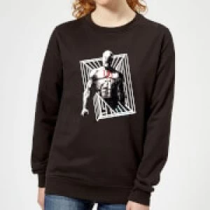 Marvel Knights Daredevil Cage Womens Sweatshirt - Black - S