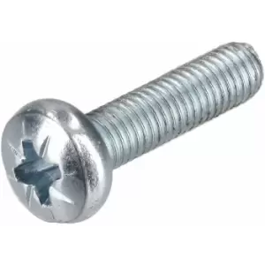 R-tech - 337052 Pozi Pan Head Machine Screws bzp M5 20mm - Pack Of 100