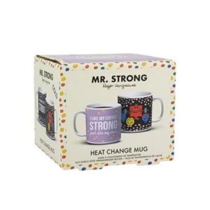 Mr. Men And Little Miss - Mr Strong Heat Change Mug