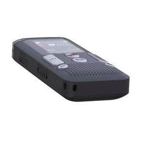 Philips VoiceTracer DVT2710 Digital Recorder 8GB Built in Memory Capacity with LCD Colour Display HQ Stereo Low Noise Microphone Hands Free Anthracite