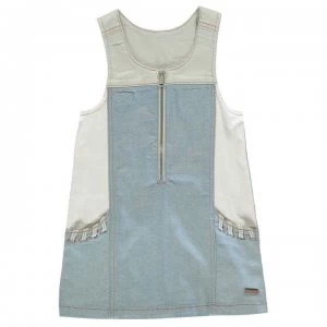 Firetrap Den Pinafore Dress Junior Girls - Smoke