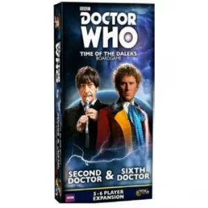 Doctor Who Time of the Daleks Second Doctor and Sixth Doctor Expansion
