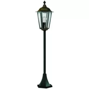 Searchlight Alex - 1 Light Outdoor Bollard Light Black IP44, E27