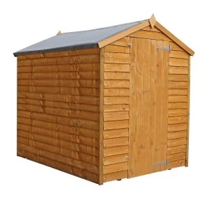 Mercia Overlap Apex Windowless Value Shed - 7 x 5ft