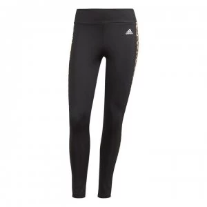 adidas LEO 78 Tight Ladies - Black/Leopard