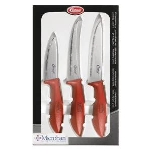 Clauss 3 Piece Paring Vegetable and Utility Kitchen Knife Set CL-80000