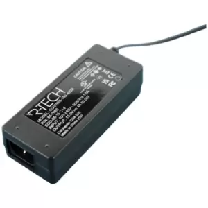 R-TECH 857085 AC/DC Adapter 15vdc 4amp C14 Desktop