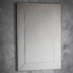 Nalsea Rectangle Mirror 60 x 90cm Silver