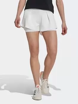 adidas Tennis London Shorts, White Size M Women