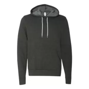 Canvas Unisex Pullover Hooded Sweatshirt / Hoodie (S) (Dark Grey Heather)