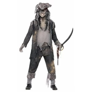 Ghost Ship Ghoul Costume X-Large One Colour