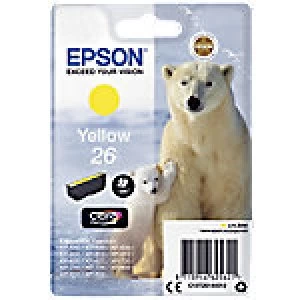 Epson Polar Bear 26 Yellow Ink Cartridge