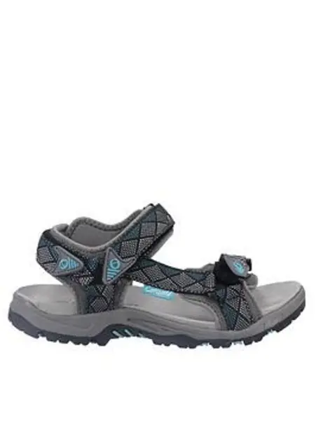 Cotswold Foxcote Ladies Sandal - Grey/Turquoise Grey VUSSB Male 3,4,5,6,7,8