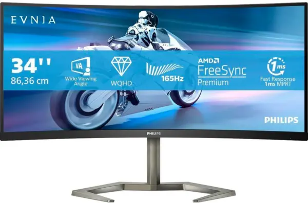 Philips Momentum 34" 34M1C5500VA Widescreen Quad HD Curved Gaming Monitor