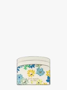 Spencer Floral Medley Card Holder - Cream - One Size