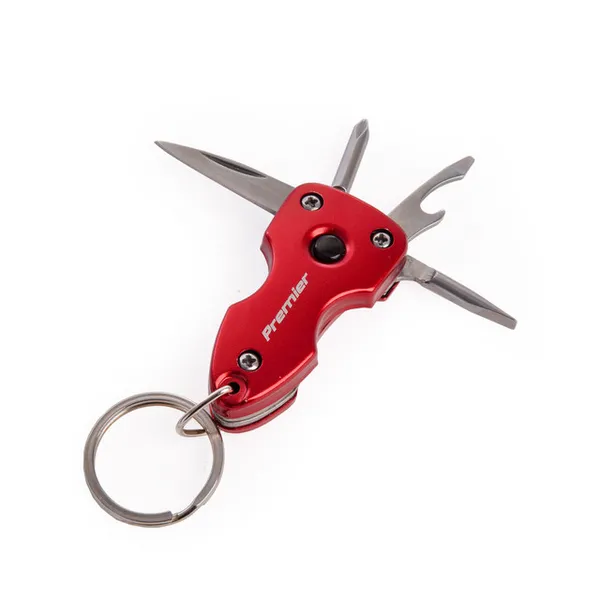 Sealey PK33 Multi-Tool Key Chain with LED Light