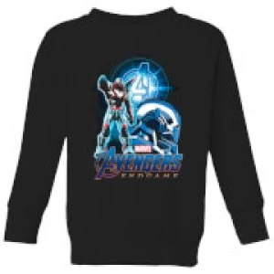 Avengers: Endgame War Machine Suit Kids Sweatshirt - Black - 5-6 Years