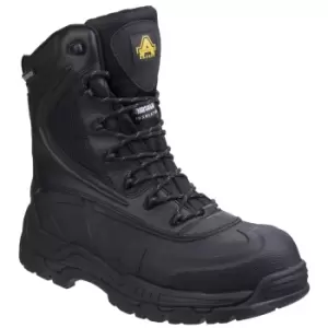 Amblers Safety Mens AS440 Hybrid Metal Free Hi-leg Waterproof Safety Boot (11 UK) (Black)