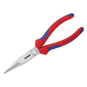 Knipex Snipe Nose Side Cutting Pliers (Stork Beak) Multi-Component Grip 200mm (8in)