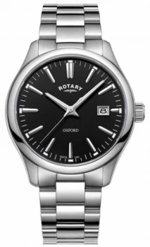 Rotary Mens Oxford Stainless Steel Bracelet GB05092/04 Watch