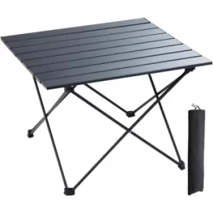 Folding Camping Table, Outdoor Portable Side Tables, Lightweight Fold Up Table, Aluminum Alloy Ultra Compact Work Table with Carry Bag, For Cooking,