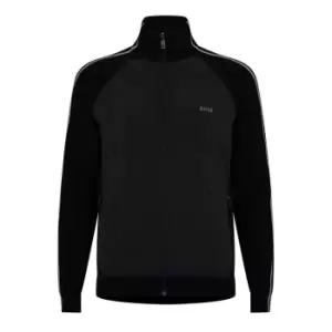 Boss Zaflik Full Zip Sweatshirt - Black