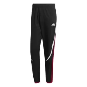 adidas Manchester United Teamgeist Track Pants Mens - Black