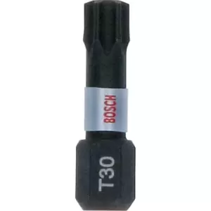 Bosch Impact Control Torsion Torx Screwdriver Bits T30 25mm Pack of 25