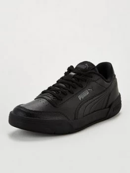 Puma Caracal Junior Trainers - Black/Grey