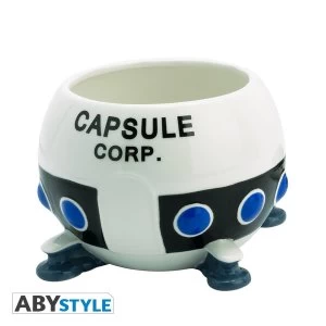 Dragon Ball - Capsule Corp Spaceship 3D Mug