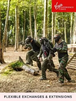 Virgin Experience Days Full Day Paintballing For Four