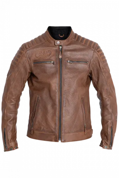 John Doe Leather Jacket Storm Tobacco S