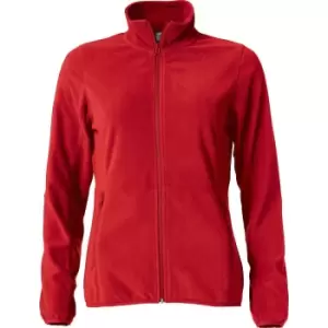 Clique Womens/Ladies Basic Microfleece Jacket (M) (Red)