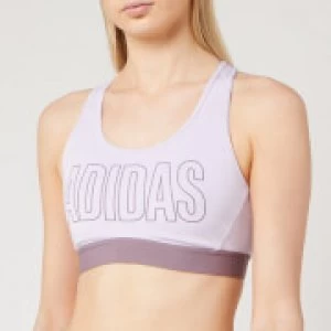 adidas Womens DRST Ask SP Bra - Purple Tint - XS