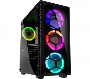 KOLINK Observatory RGB E-ATX Mid-Tower PC Case Black