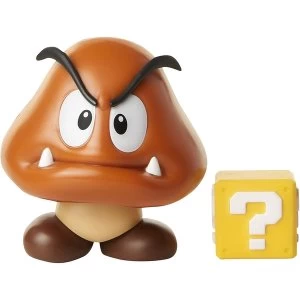 Goomba With Coin (Super Mario) World Of Nintendo 4" Action Figure