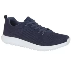 Dek Unisex Adults Freeway Memory Foam Trainer (3 UK) (Navy)