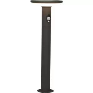 4lite WiZ 4lite Circular Solar Bollard IP54 600mm 230lm in Black Aluminium