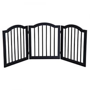 PawHut Flat Gate Black 1545mm x 610 mm